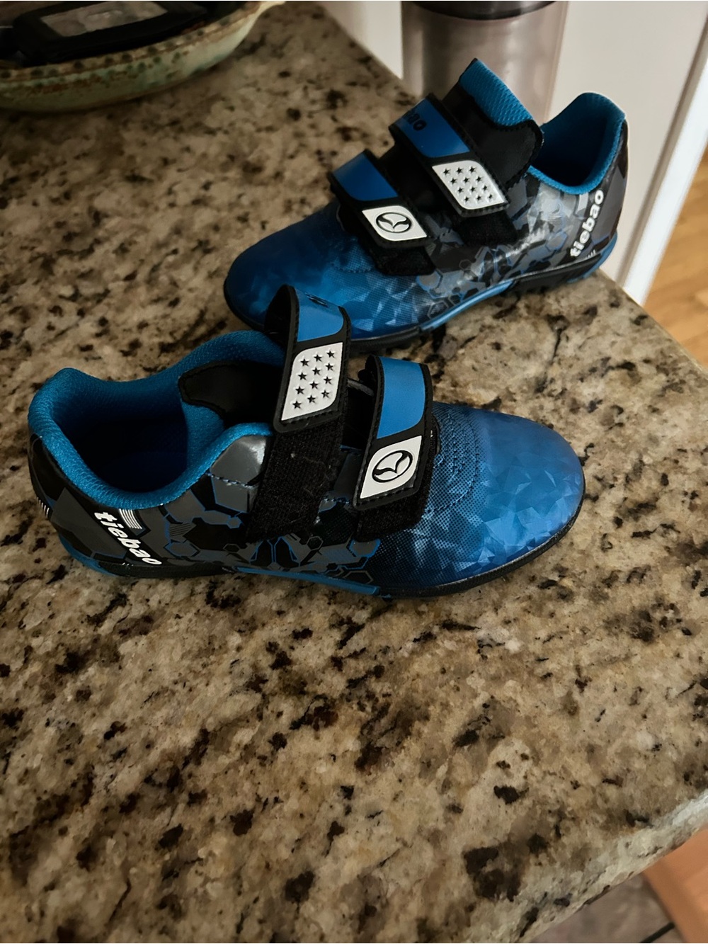 Kids indoor turf shoes with Double Strap